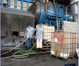 Quy trình thực hiện tẩy rửa lò hơi cũ